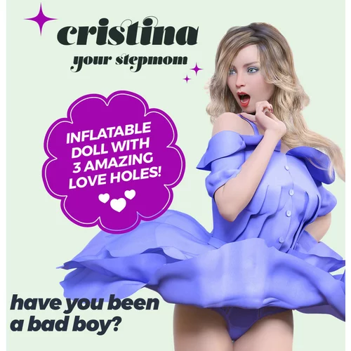 Crushious CRISTINA THE STEPMOM INFLATABLE DOLL BLONDE