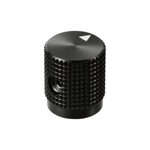 TRU COMPONENTS TC-11613876 okretni gumb s gumbom za obilježavanje crna (&amp;Oslash; x V) 14 mm x 16 mm aluminij 1 St. Slike