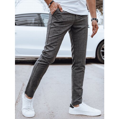 DStreet men's casual graphite trousers Slike