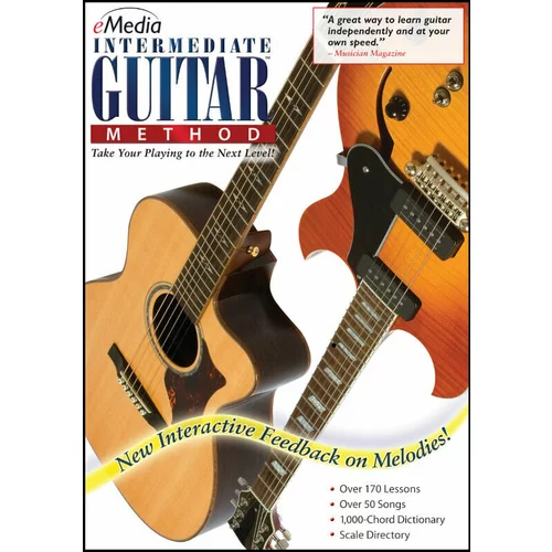 Emedia Intermediate Guitar Method Win (Digitalni izdelek)