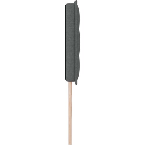  Naslon za glavu Linije Dizajn Tamno Siva 180 cm Tkanina Slike