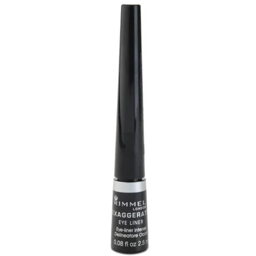Rimmel London Exaggerate Eyeliner tekući eyelineri nijansa 100% Black 2.5 ml