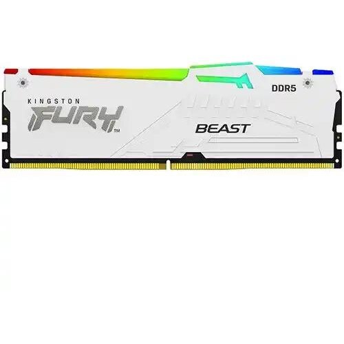  DDR5 16GB 5600MHz FURY Beast White RGB KF556C40BWA-16 Cene