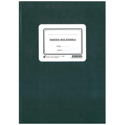 NARODNE NOVINE-UT III-27/C INDEKS BOLESNIKA; Knjiga 600 stranica, 21 x 29,7 cm Slike
