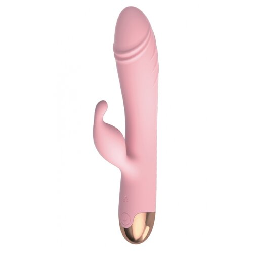 Argus Toys Vibrator sa dodatkom za klitoris Una, 10 funkcija, Roze Cene