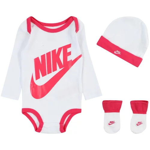 Nike Sportswear Komplet 'Futura' karmin crvena / bijela