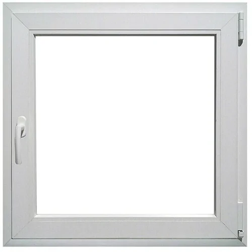 PVC prozor s kvakom (80 x 80 cm, Smjer otvaranja: Desno)