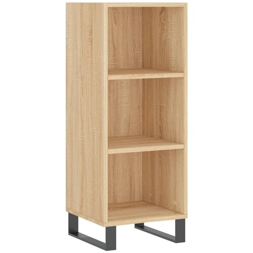 Maison Chic Komoda - Predalnik sonoma hrast 34,5x32,5x90 cm inženirski les, (21718054) Slike