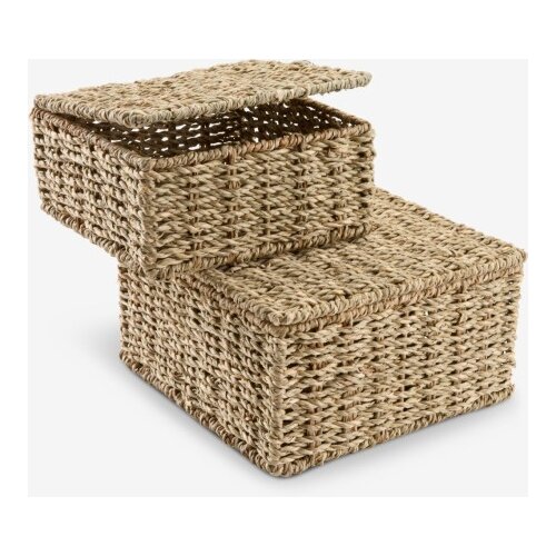  Kutija sa poklopcem od morske trave 2kom Cene