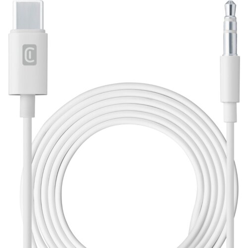 Cellular Line Audiokabel AUX 100cm USB C USB Type-C auf 3,5mm Klinke Slike