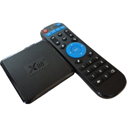 Gembird GMB-X98Q 2/16GB + daljinski BLUE (odvojen) S905W2 quad, Mali-G31MP2 4K, Android 11.0 programirajuci Cene