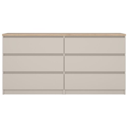 Tvilum Kremno bela komoda 154x76x50 cm Naia &amp;ndash; Slike