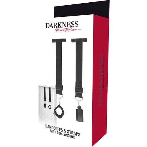 Darkness Komplet Bondage Door Cuffs Cene