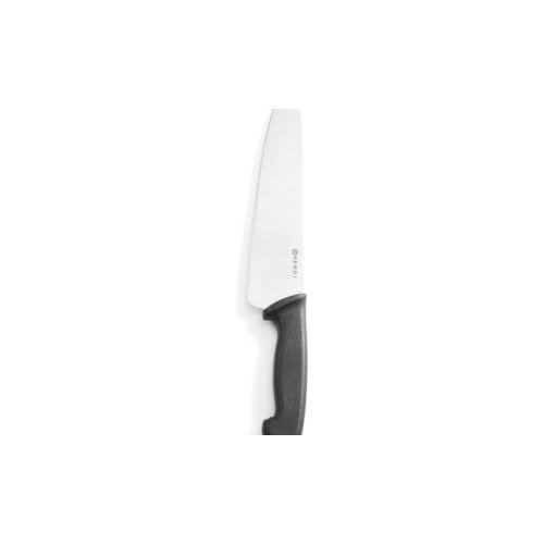  Kuharski nož sa crnom neklizajućom dr&amp;scaron;kom &amp;ndash; 38cm Slike