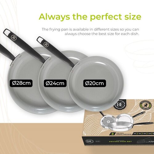 Set tava Essential Black 20-24-28 cm Slike