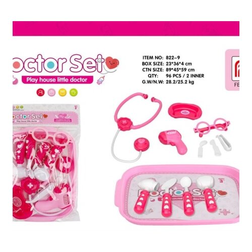 Hk Mini doktorski set, roze ( A090550 ) Slike