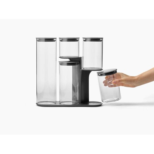 Shumee Podium Glass Storage Container Set Slike