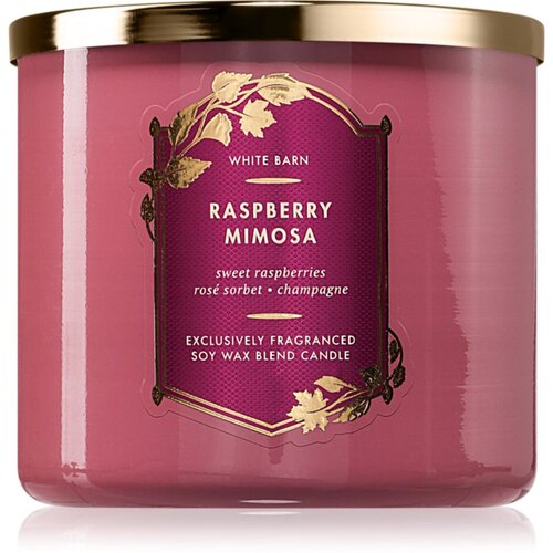 Bath & Body Works Raspberry Mimosa mirisna svijeća 411 g Cijene