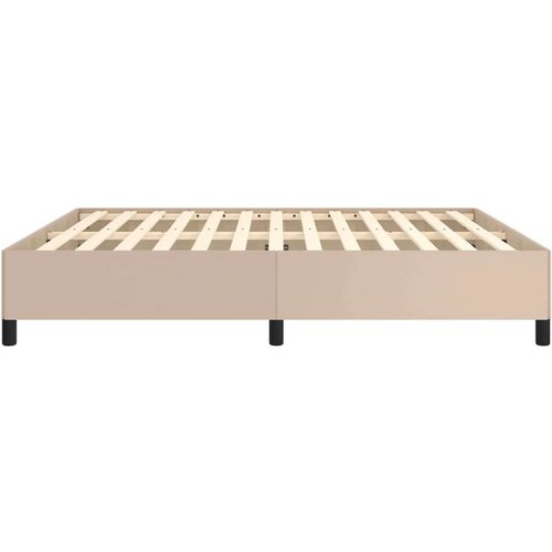  Okvir Za krevet boja cappuccina 180x200 cm od umjetne kože Slike