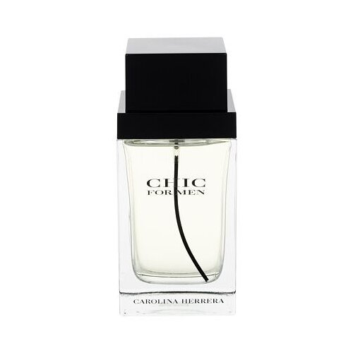 Carolina Herrera Chic toaletna voda 100 ml po&amp;scaron;kodovana &amp;scaron;katla za mo&amp;scaron;ke Slike