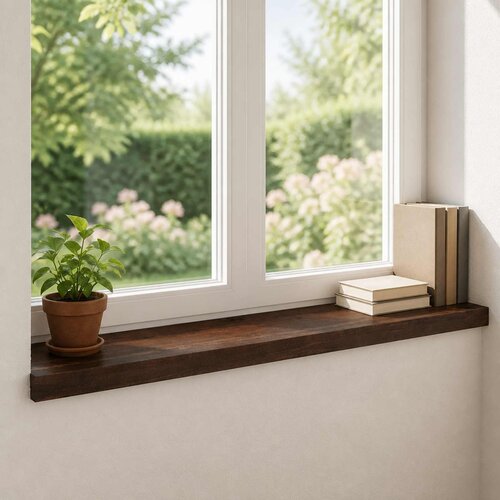  Prozorske klupice 2 kom. Tamno smeđa 80x 30 x 2 cm Cijene
