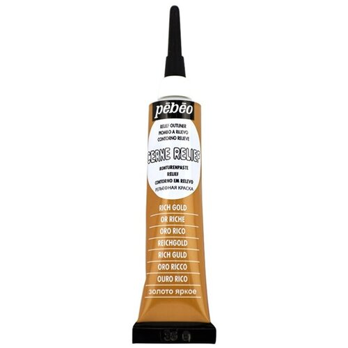 PEBEO kontura Pebeo Cerne Relief 20 ml Rich Gold Cene