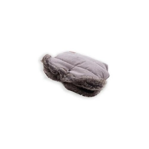 Kikka Boo zimska navlaka za rukohvat kolica Fur Melange grey ( KKB41106 ) Slike