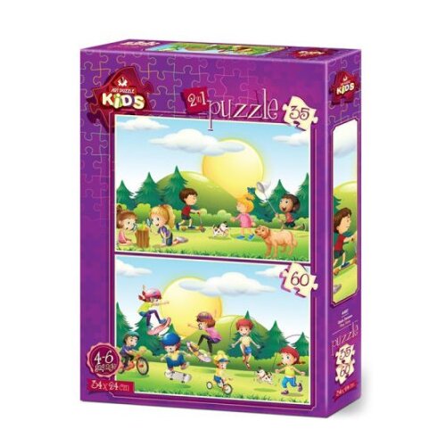  Puzzle 2/1 (35+60) art 4497 ( 49606 ) Slike
