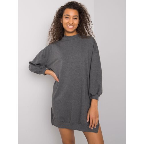 RUE PARIS Dress-RV-SK-7207.03-dark gray Slike