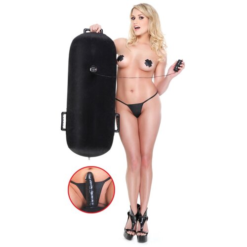 Fetish Fantasy Series Fetish Fantasy Inflatable Luv Log Black Cene