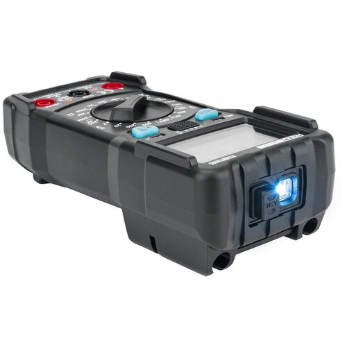  digitalni multimetar osvijetljeni lcd 600v crni Slike