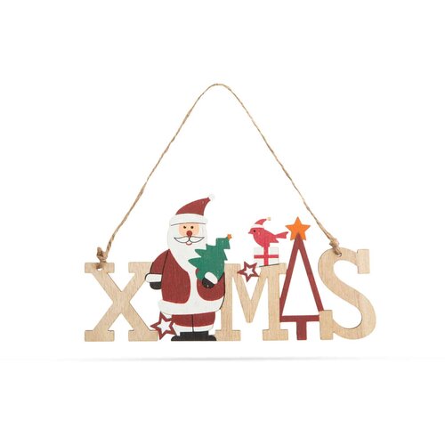 Family Christmas Lesena božična dekoracija viseča XMAS 17 x 9 cm Slike