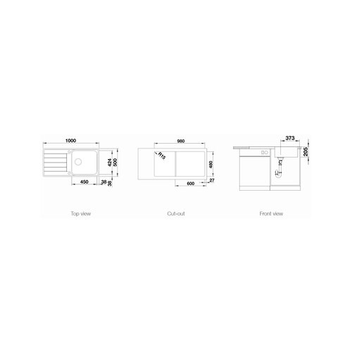 Blanco sudoper CLASSIMO XL 6 S-IF InFino INOX 18/10, s dalj. upr. Push Control Cijene