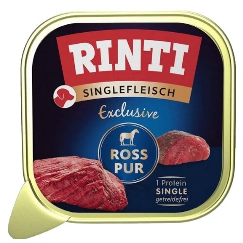 Finnern RINTI Singlefleisch pa&scaron;teta za pse - Konjetina 150g Cene