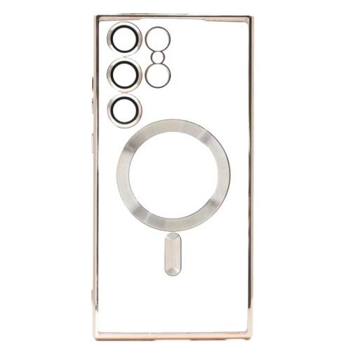  silikonska maska magsafe za samsung S25 ultra/ zlatna Cene