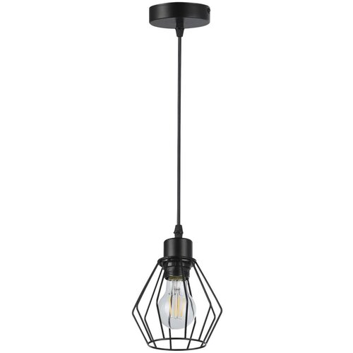  Visilica na sajli 1xE27/35W/230V, prečnik 18 cm, crne boje Cene