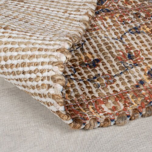 Flair Rugs Ročno tkana preproga iz me&amp;scaron;anice jute v naravni barvi 80x150 cm Miley &amp;ndash; Slike