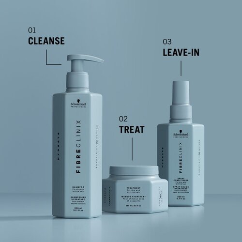 Schwarzkopf Professional Fibre Clinix Hydrate Spray Conditioner hidratantni regenerator u spreju bez ispiranja 200 ml Slike