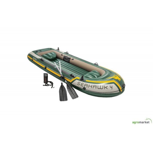 Intex Čamac za vodu 351 x 145 x 48cm Seahawk 4 set Cene
