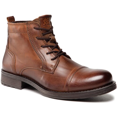 Jack &amp;amp; Jones JFW RUSSEL LEATHER MID Smeđa Slike