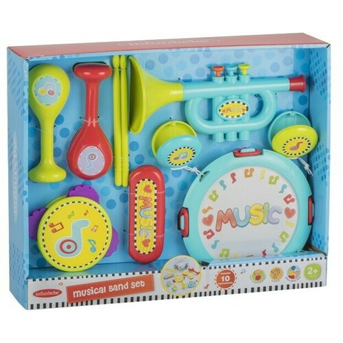 Infunbebe muzičke igračke za bebe muzicki bend set (12M+) ML6610 Cene