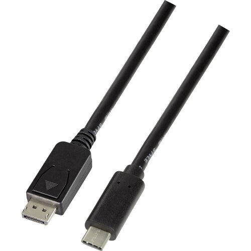Logilink USB / DisplayPort Priključni kabel [1x Muški konektor USB 2.0 tipa C - 1x Muški konektor DisplayPort] 3.0 m Crna Cijene