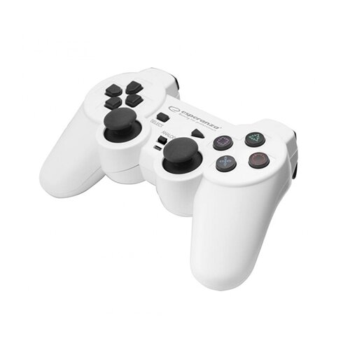 Game Pad ESPERANZA TROOPER, vibration, PS3/PC, USB, black/white, EGG107W Cijene