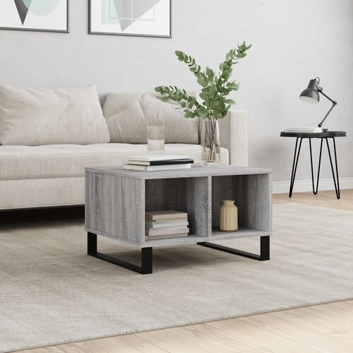  Stolić za kavu boja sivog hrasta 60x50x36,5cm konstruirano drvo Cijene