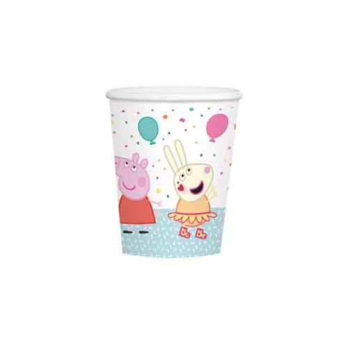 Amscan CASA 250 ML PEPPA PIG 8 KOM Slike