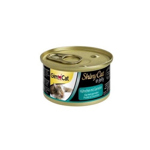 Gimborn GimCat ShinyCat Jelly konzerva piletina i &scaron;kampi 70g Cene