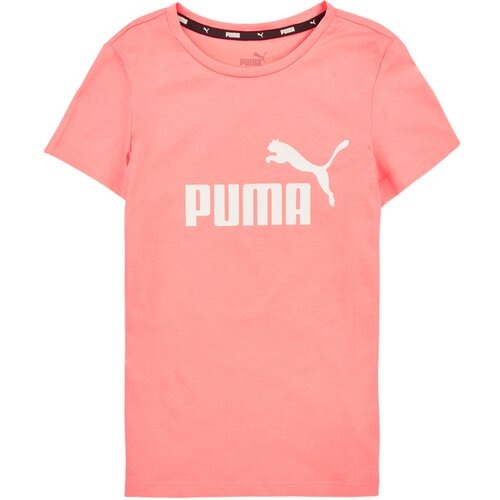 Puma Majice s kratkimi rokavi ESS LOGO TEE G Rožnata Slike