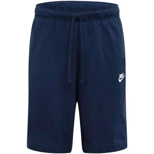 Nike Sportswear Hlače morsko plava / bijela