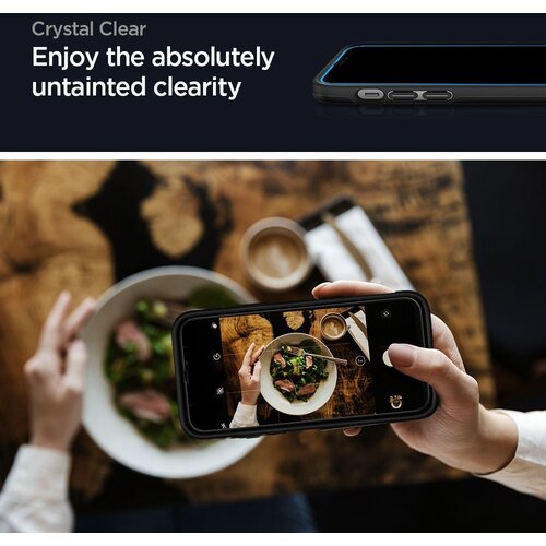 Spigen KALJENO STAKLO GLASS FC ZA IPHONE 12 PRO MAX CRNO Slike