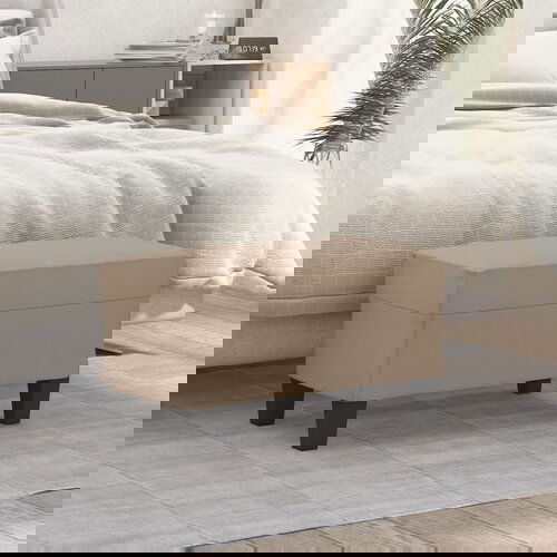 vidaXL Klupa boja cappuccina 70 x 35 x 41 cm od umjetne kože Cijene